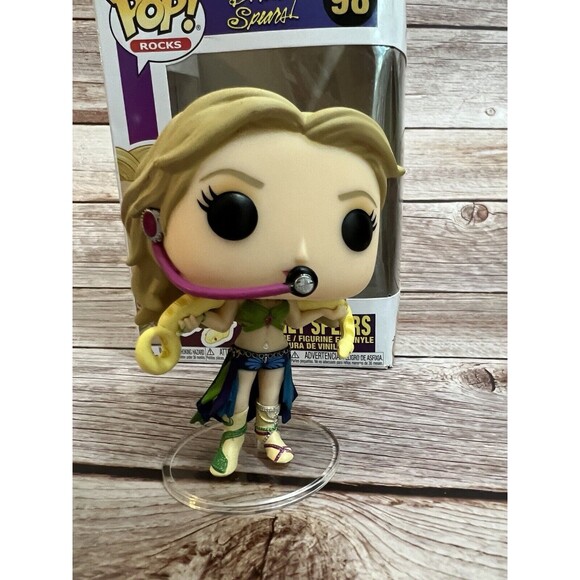Funko Pop Rocks BRITNEY SPEARS Slave 4 U Vinyl Figure 98 - Picture 5 of 9